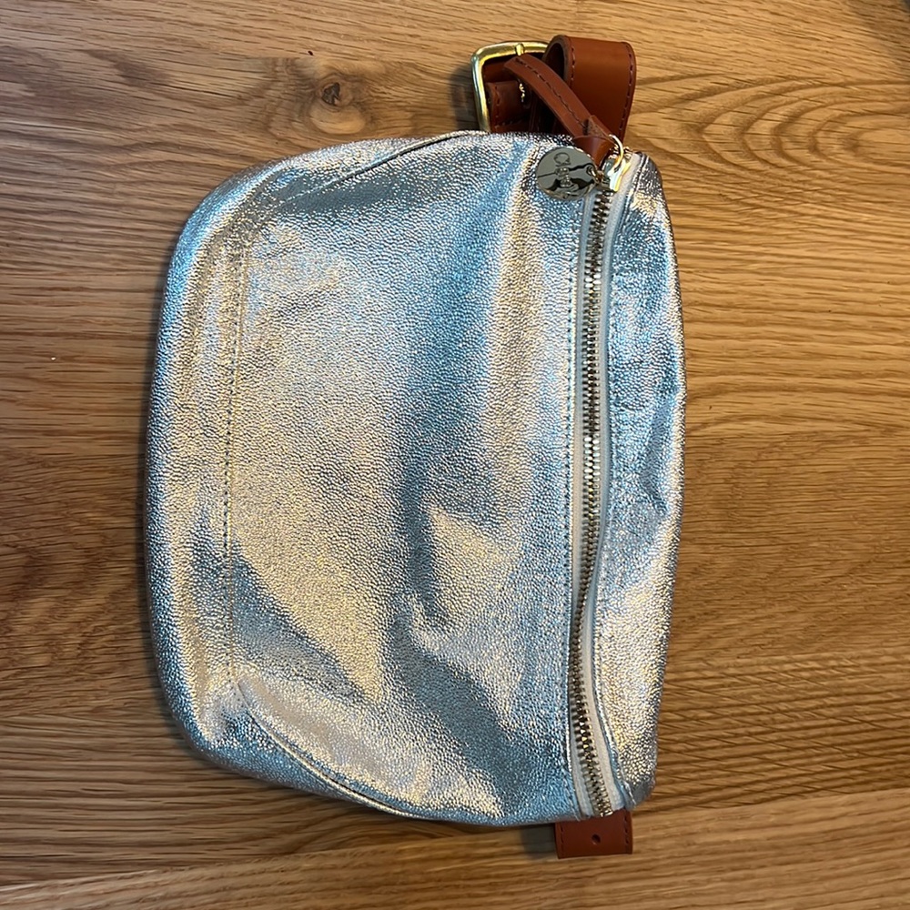 Clare V adorbs sparkly leather fanny pack bag!!!!Never worn!!!